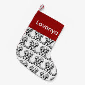Labrador Retriever chien chaussettes chien Customi (Devant (Accrochage))