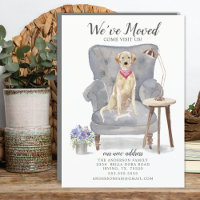 Labrador retriever Chien | Faire-part de déplaceme