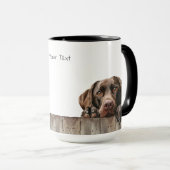 Labrador Retriever Chien Mug (Devant droit)