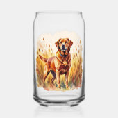 Labrador Retriever Chien Rouge Renard (Verso)