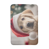 Labrador Retriever Christmas Badmat (Voorkant Verticaal)