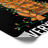 Labrador Retriever Christmas I'm Fine Everything I Poster (Hoek)