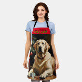 Labrador Retriever Christmas Schort (Gedragen)