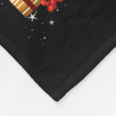 Labrador Retriever Christmas Tree Decorations Dog  Fleece Deken (Hoek)