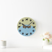 Labrador Retriever Clock Ronde Klok (Huis)