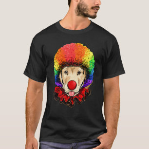 Labrador Retriever Clown Carnaval Circus Personeel T-shirt