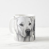 Labrador Retriever Coffee Mug (Devant gauche)