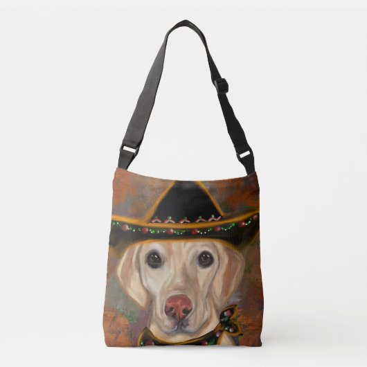 Labrador Retriever Crossbody Tas (Voorkant)