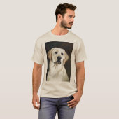 Labrador Retriever Dog Art Shirt (Voorkant volledig)