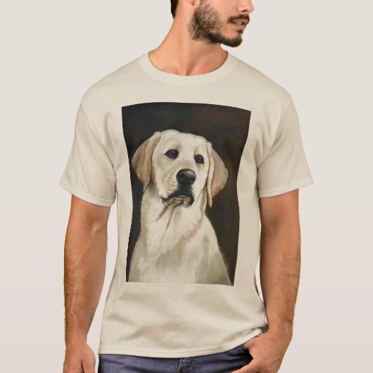Labrador Retriever Dog Art Shirt (Voorkant)