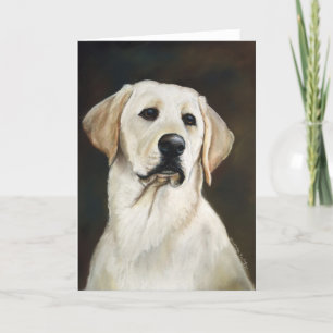 Labrador Retriever Dog Art Wenskaart Kaart