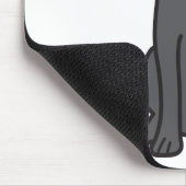 Labrador Retriever Dog Cartoon Muismat (Hoek)