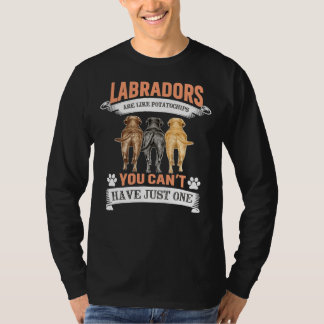 Labrador Retriever Dog Funny T-shirt