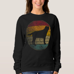 Labrador Retriever Dog Gif Retro Style  80's Trui