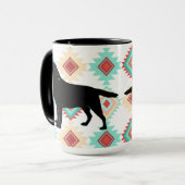 Labrador Retriever Dog op de zuidwestelijke achter Mok (Voorkant links)