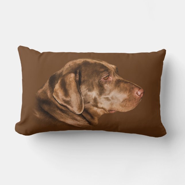 Labrador Retriever Dog, Pillow,  Kussen (Voorkant)
