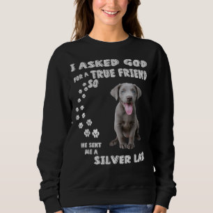 Labrador Retriever Dog Quote mam Papa Print Cute S Trui