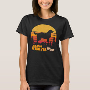 Labrador Retriever Dog  Retro T-shirt