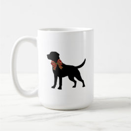 Labrador Retriever Dog Silhouette Coffee Mug Koffiemok