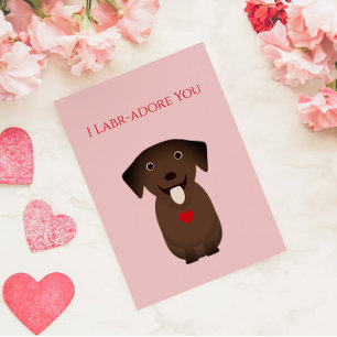 Labrador Retriever Dog Valentine, Saint-Valentin