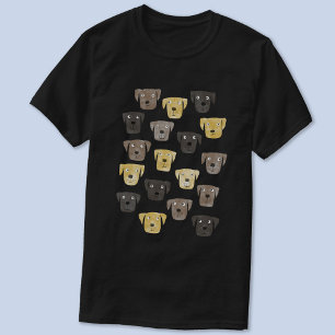 Labrador Retriever Dog Waterverf T-shirt