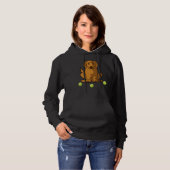 Labrador Retriever Fetch Labrador Retriever Play B Hoodie (Voorkant volledig)