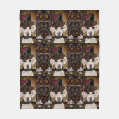 Labrador Retriever Fleece Deken (Voorkant)