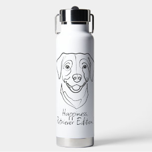 Labrador Retriever. Geluk, Retriever Editie! Waterfles