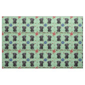Labrador Retriever - Gepersonaliseerd Stof (Fat Quarter)