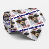 Labrador Retriever Gifts Stropdas (Opgerold)