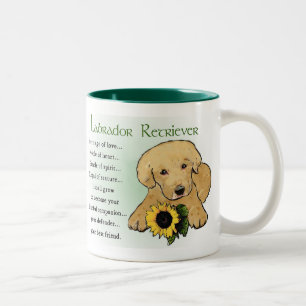 Labrador Retriever Gifts Tweekleurige Koffiemok