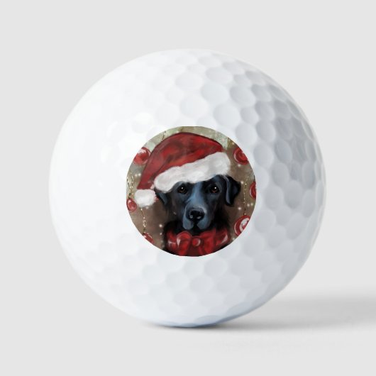 Labrador Retriever  Golfballen (Voorkant)