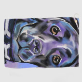 LABRADOR RETRIEVER GOLFHANDDOEK (Horizontaal)