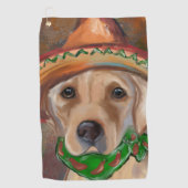 LABRADOR RETRIEVER GOLFHANDDOEK (Voorkant)