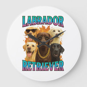 Labrador Retriever Grote Klok