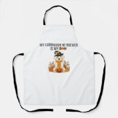 Labrador Retriever Halloween Dog Funny Spooky Boo Schort (Voorkant)