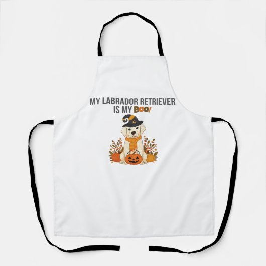 Labrador Retriever Halloween Dog Funny Spooky Boo Schort (Voorkant)