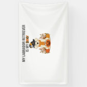 Labrador Retriever Halloween Dog Funny Spooky Boo Spandoek (Verticaal)