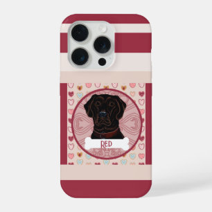 Labrador Retriever Hart iPhone 11 Pro Hoes iPhone 15 Pro Hoesje