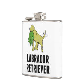 Labrador Retriever Heupfles (Links)