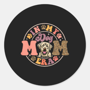 Labrador Retriever Hond In Mijn Hond Mam Era Groov Ronde Sticker