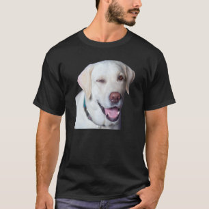 Labrador Retriever Hond Labrador Knipoog Hond T-shirt