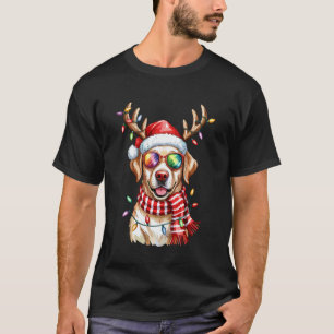 Labrador Retriever Hond Moeder Vader Kerst Pyjama T-shirt