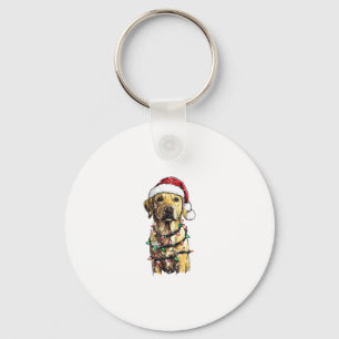 Labrador Retriever Honden Boom Kerst Trui Xma Sleutelhanger