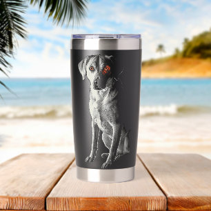 Labrador Retriever Honden Motief Huisdier Labrador Geïsoleerde Drinkbeker