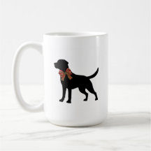 Labrador Retriever Honden Silhouet Koffiemok