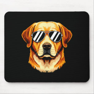 Labrador retriever honden zonnebril muismat