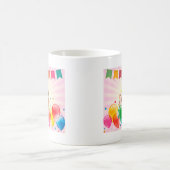 Labrador Retriever Hondenballonnen Verjaardag Koffiemok (Center)