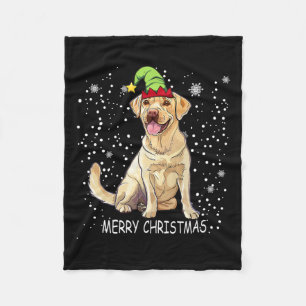 Labrador Retriever Hondenboom Kersttrui Xmas Fleece Deken