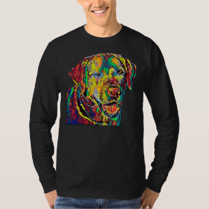 Labrador Retriever Hondenras Head Pet Breed True F T-shirt